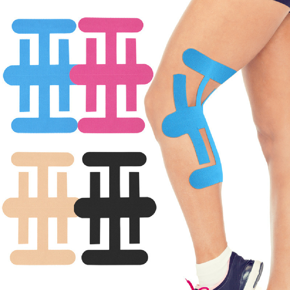 Sports Taping Precut - Pre-Cut Knee Kinesiology Tape Waterproof thletic