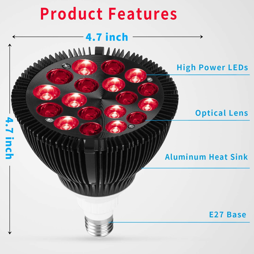 54W Red Light Therapy Lamp for - Health & Wellness Unlimited ulasan dan harga