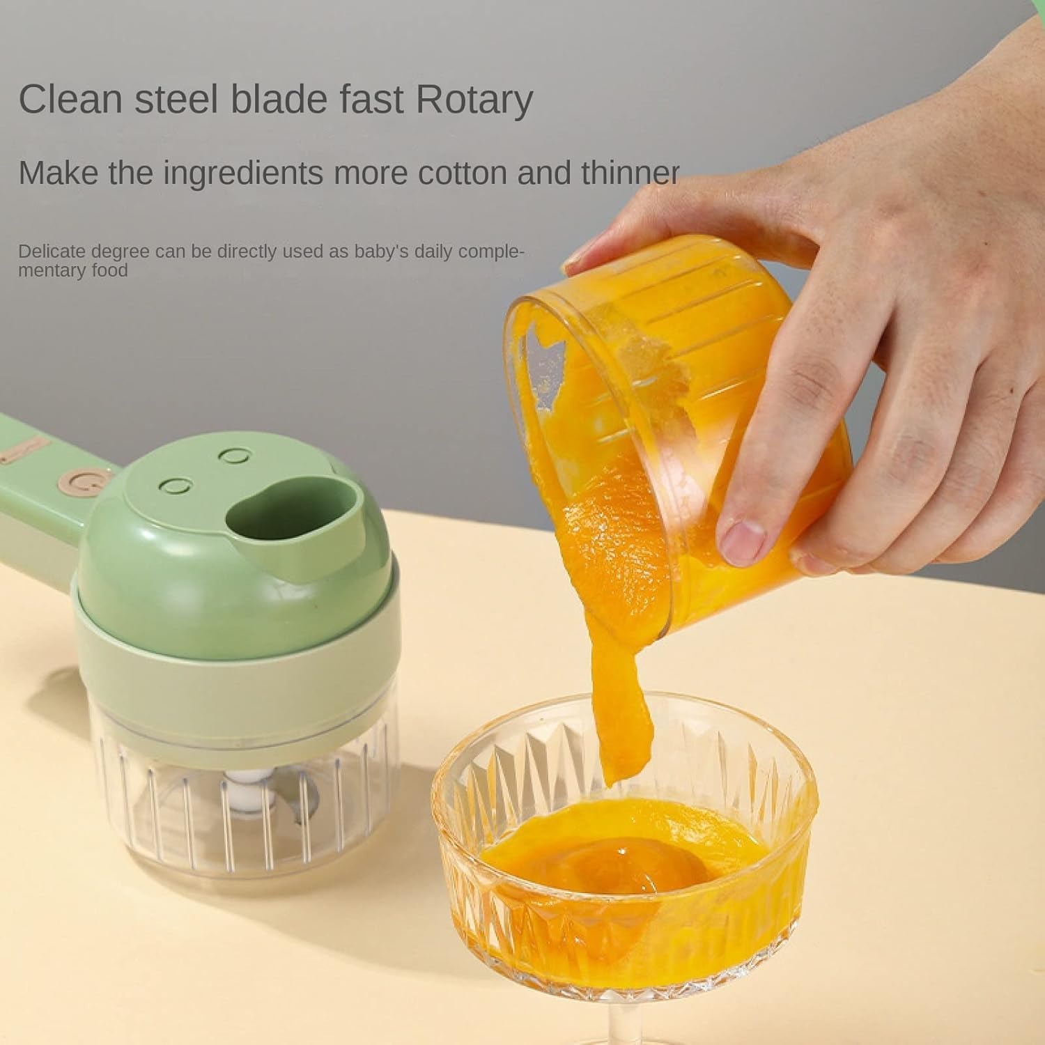 4 in 1 Auto Vegetable Chopper  - Health Wellness Lifestyle ulasan dan harga