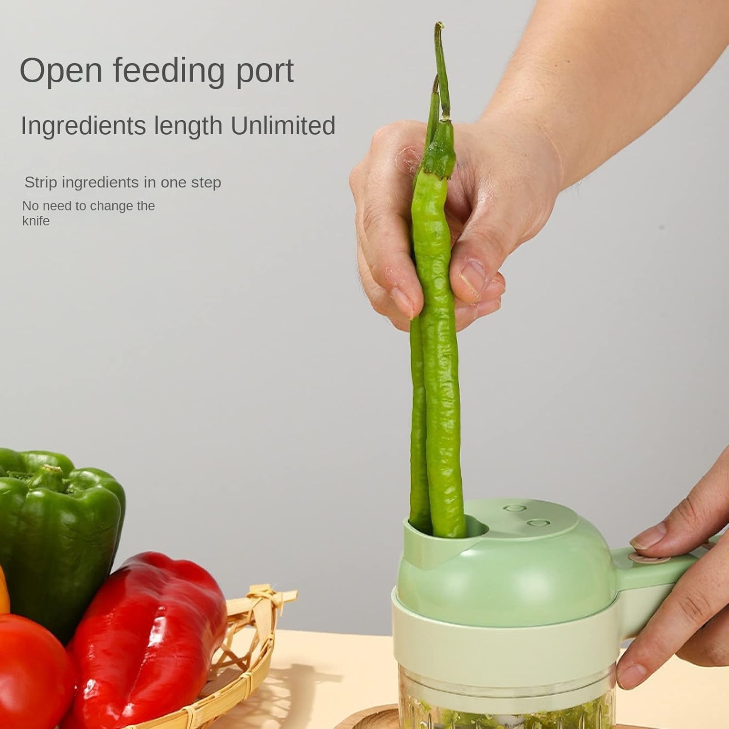 4 in 1 Auto Vegetable Chopper  - Health Wellness Lifestyle ulasan dan harga