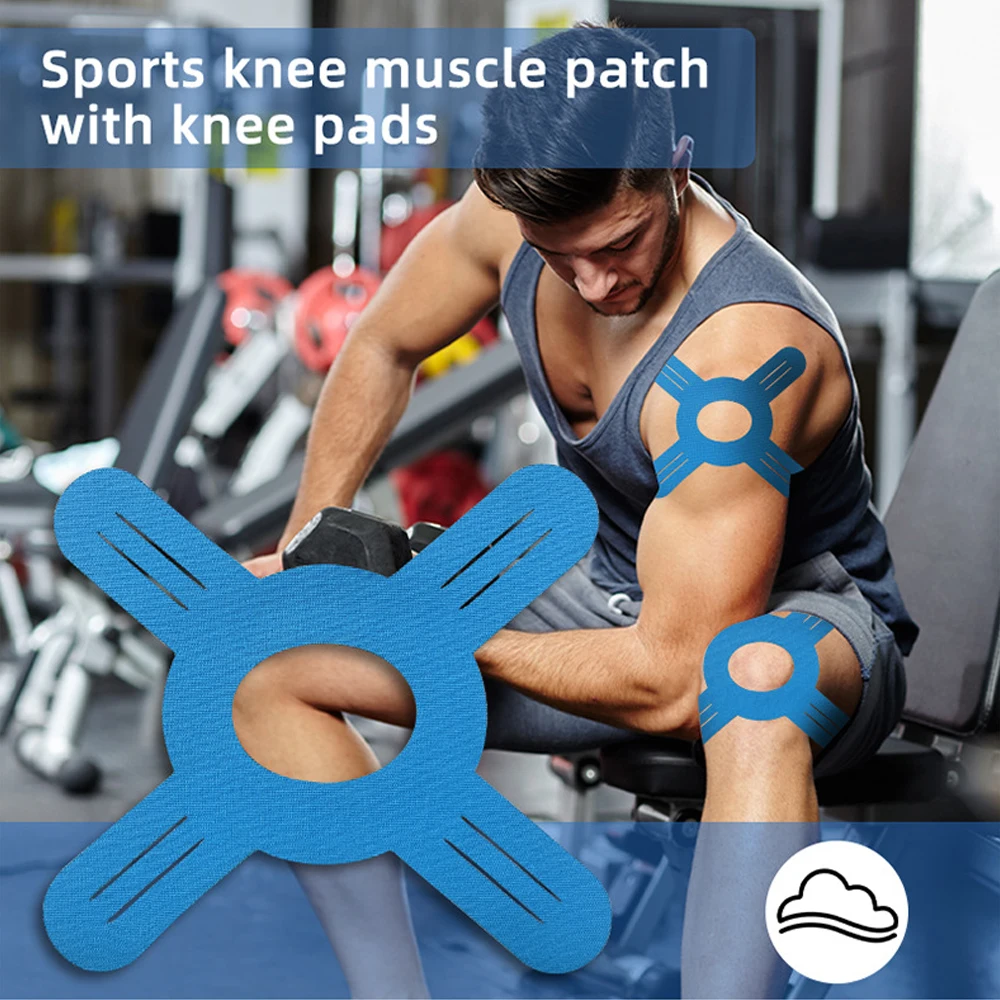 5/10/15/20Pcs Cross Shaped Kin - Sports Taping Precut ulasan dan harga