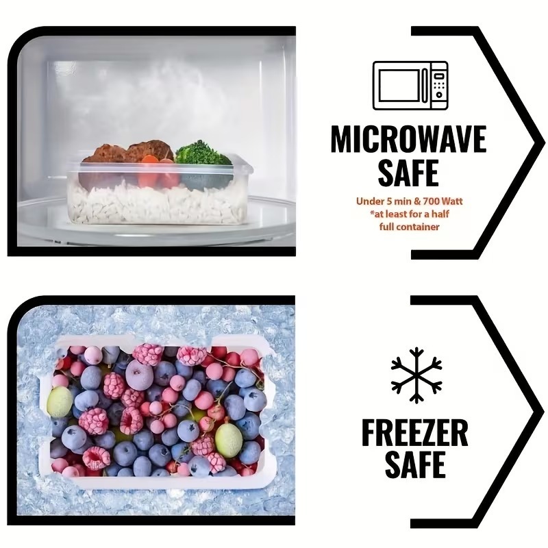 4-Piece Clear Food Storage Con - Health Wellness Lifestyle ulasan dan harga