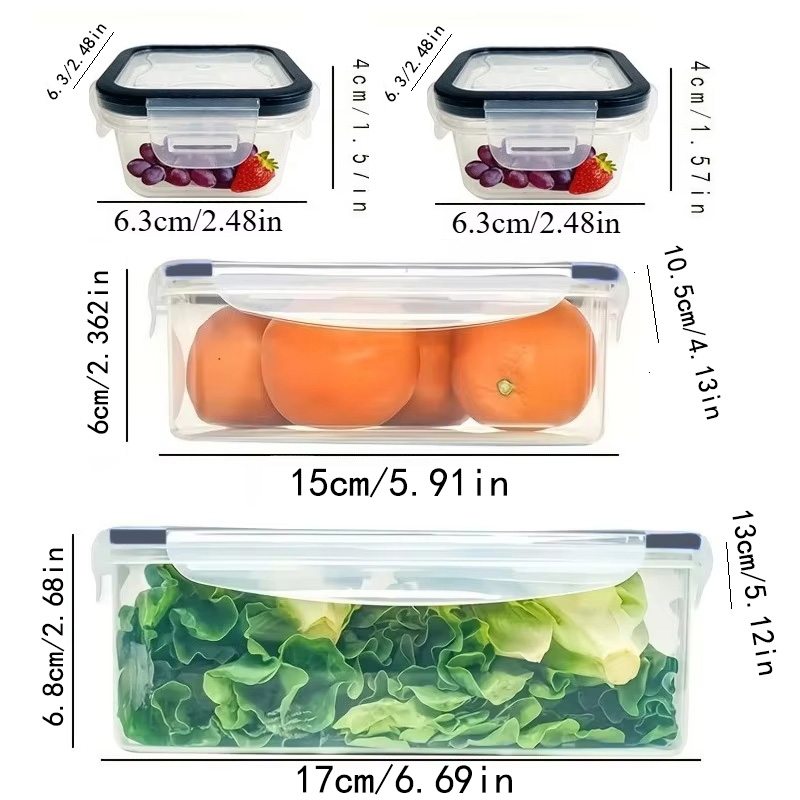 8Pcs Set Includes 4 Containers - Health Wellness Lifestyle ulasan dan harga