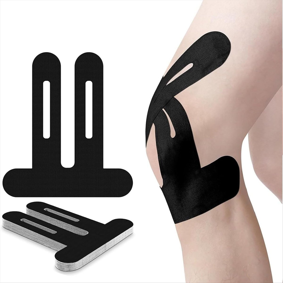 10pcs Precut Kinesiology Knee  - Sports Taping Precut ulasan dan harga