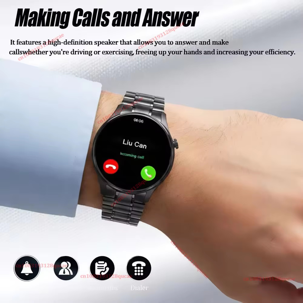 Smartwatch Men Bluetooth Call  - Health Wellness Bracelet ulasan dan harga