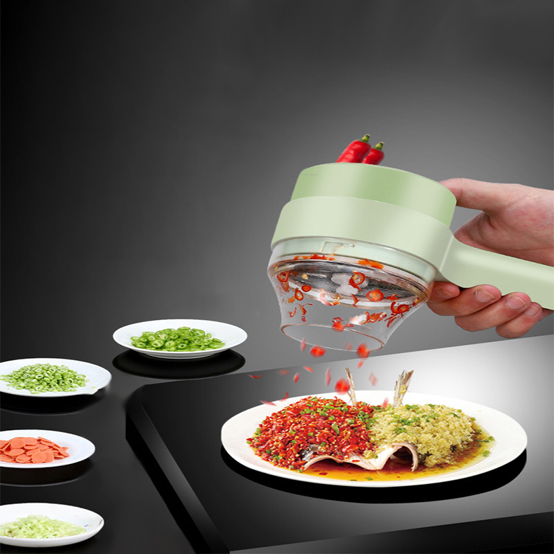 4In1 Electric Vegetable Cutter - Health Wellness Lifestyle ulasan dan harga
