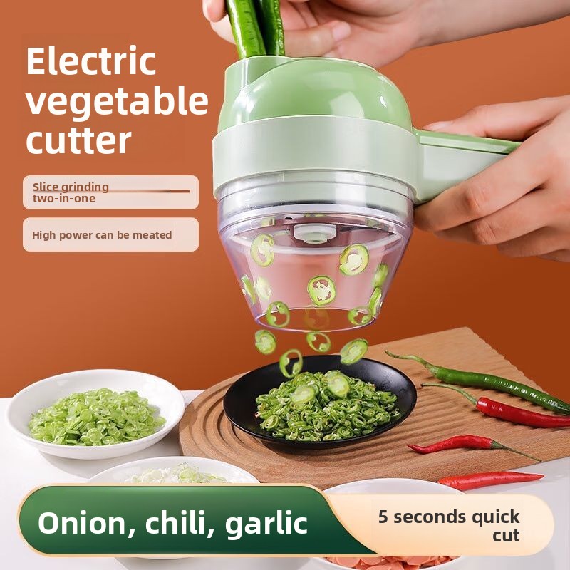 4In1 Electric Vegetable Cutter - Health Wellness Lifestyle ulasan dan harga