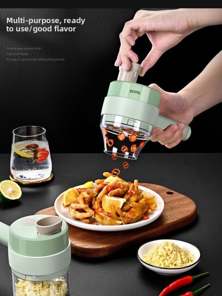 4In1 Electric Vegetable Cutter - Health Wellness Lifestyle ulasan dan harga