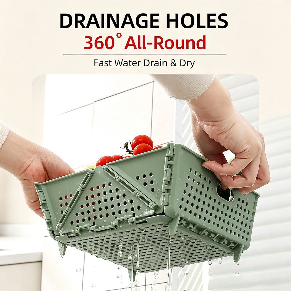 Foldable Fruit Vegetable Drain - Health Wellness Lifestyle ulasan dan harga